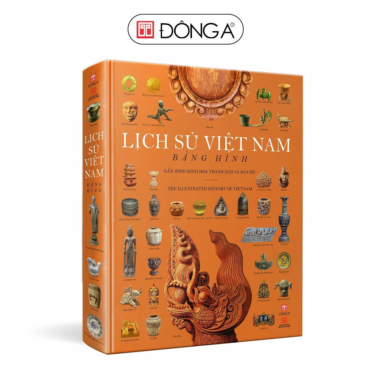 Sách Lịch sử Việt Nam bằng hình - Bìa Cứng - Kỷ niệm 20 năm thành lập Đông A