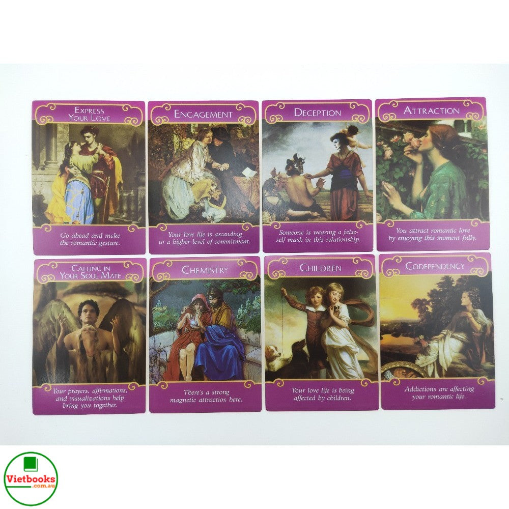 Mua bài Romance Angels Oracle Cards - Size Gốc - Hộp Thiếc