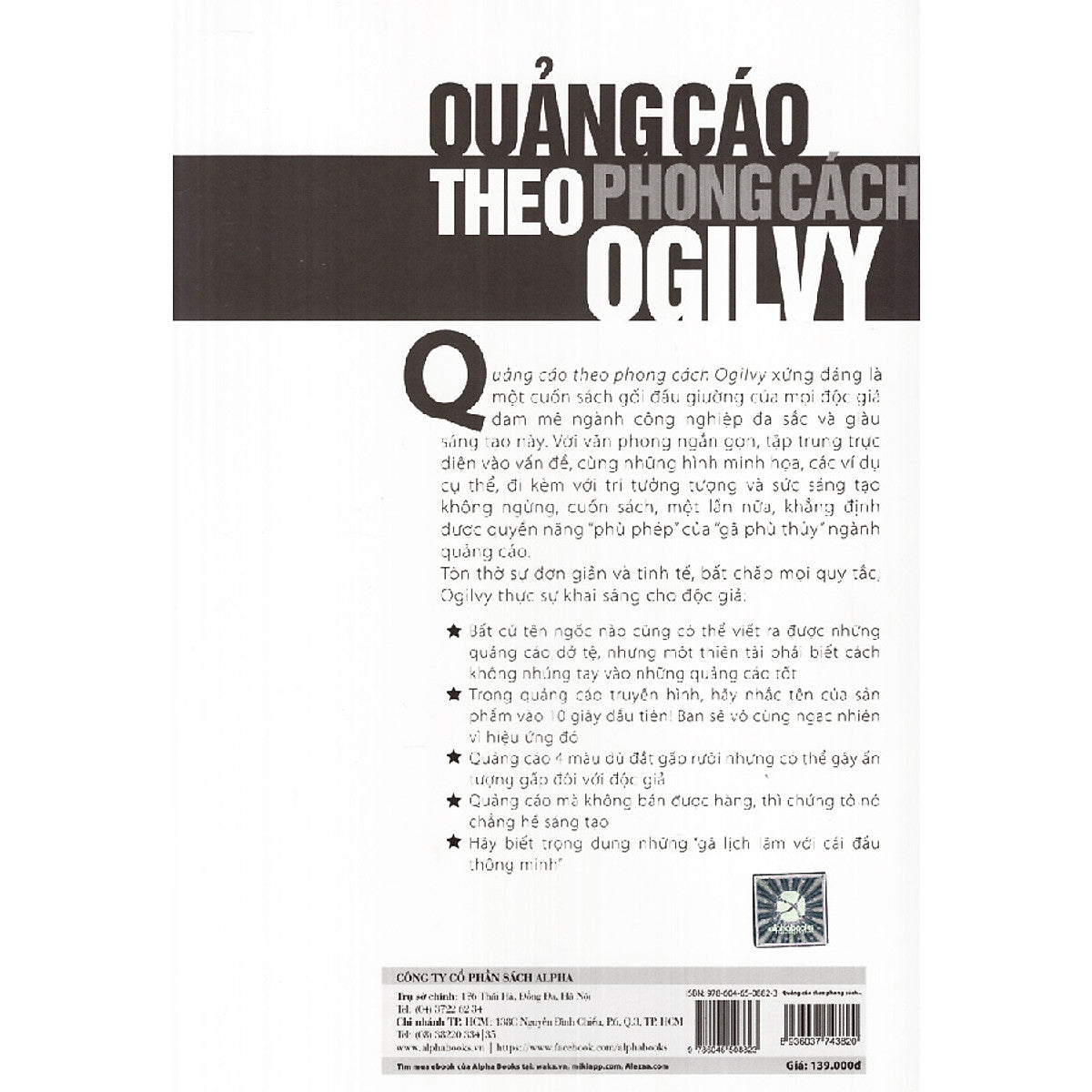 Sách Quảng Cáo Theo Phong Cách Ogilvy