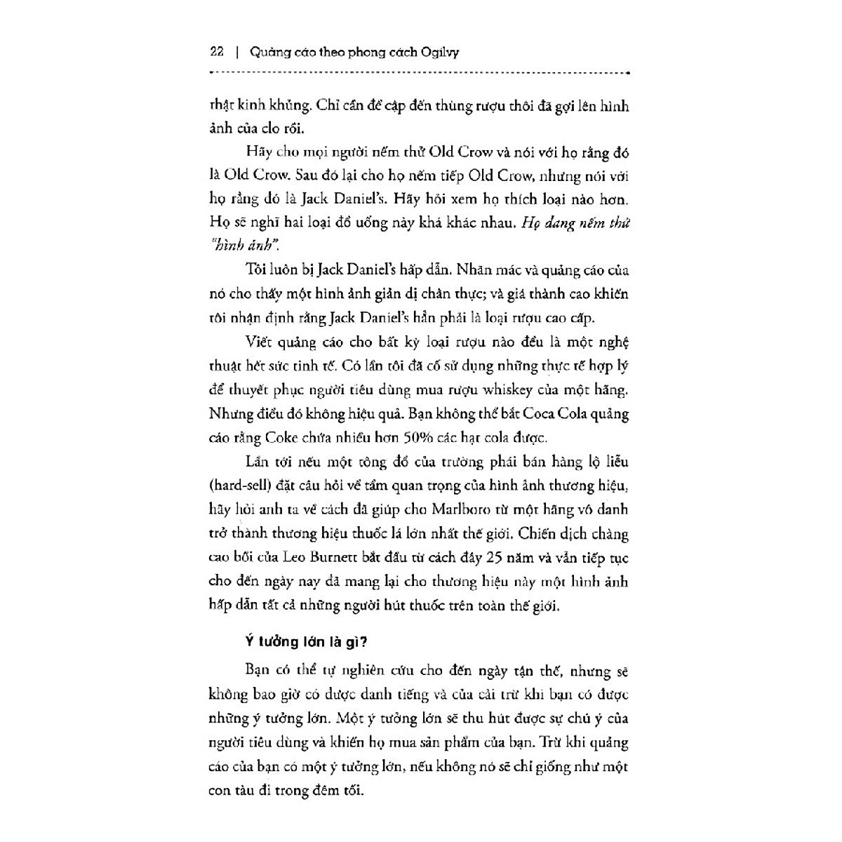 Quảng Cáo Theo Phong Cách Ogilvy
