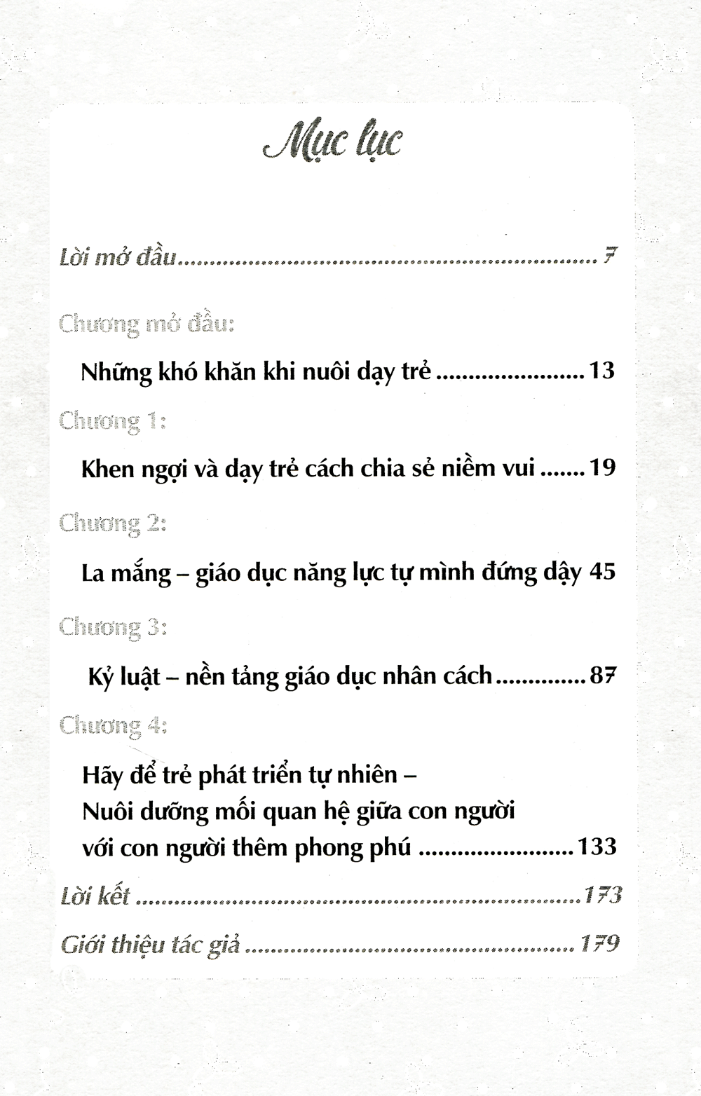Cách Khen, Cách Mắng, Cách Phạt Con