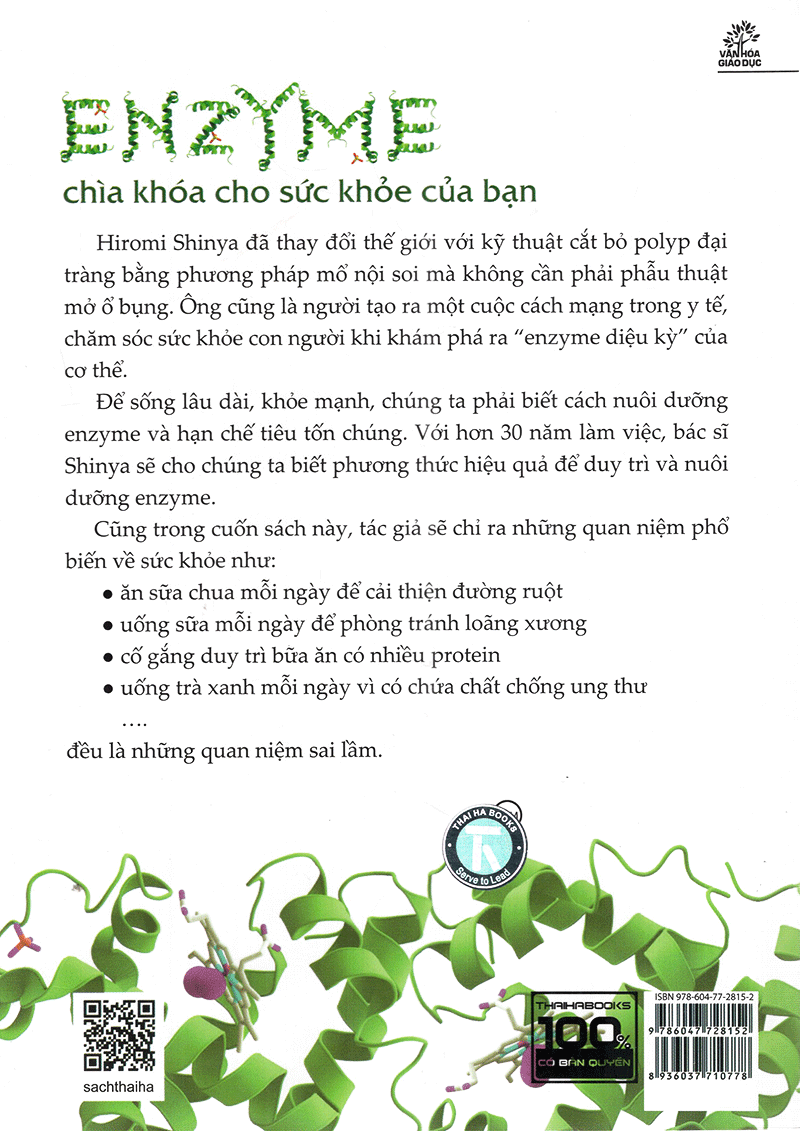 Nhân Tố Enzyme - Phương Thức Sống Lành Mạnh 