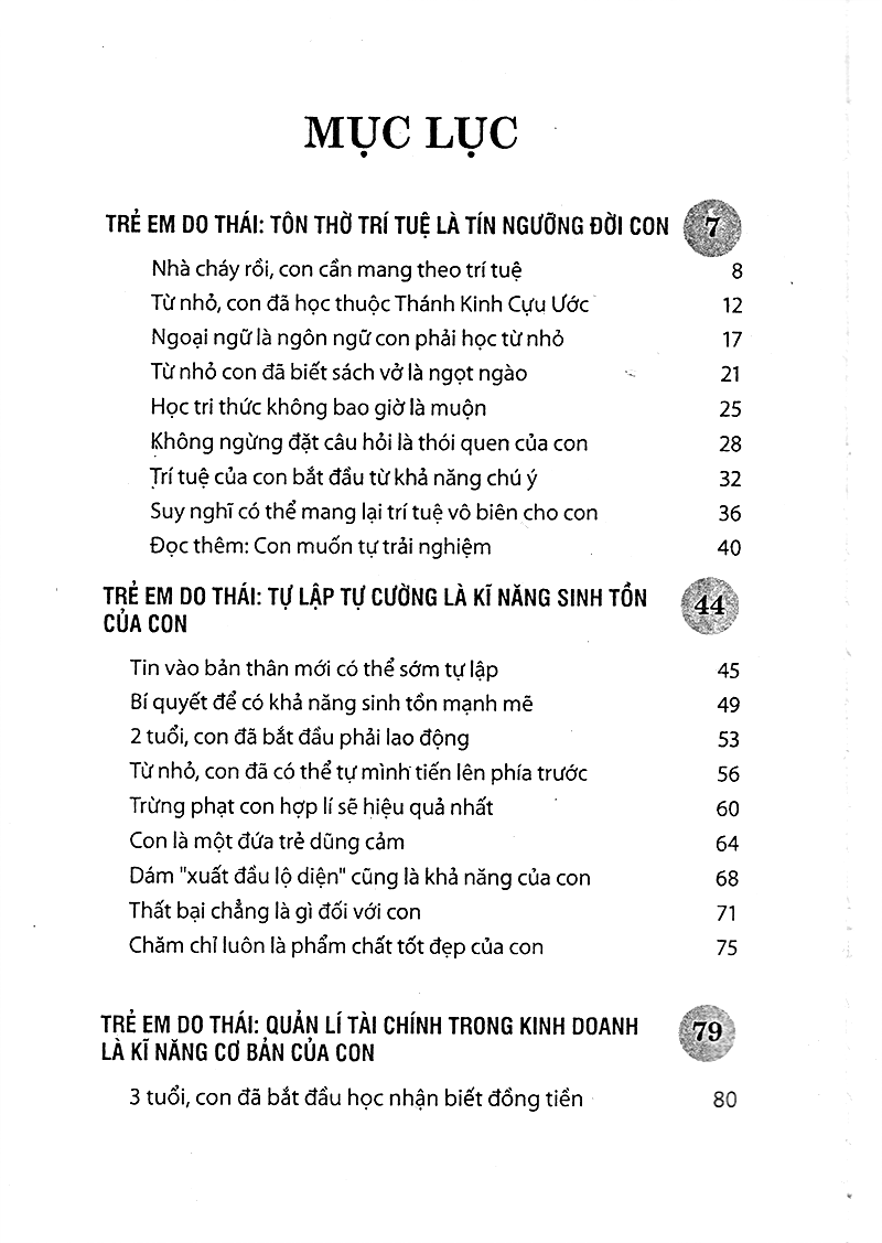 Phương Pháp Giáo Dục Con Của Người Do Thái