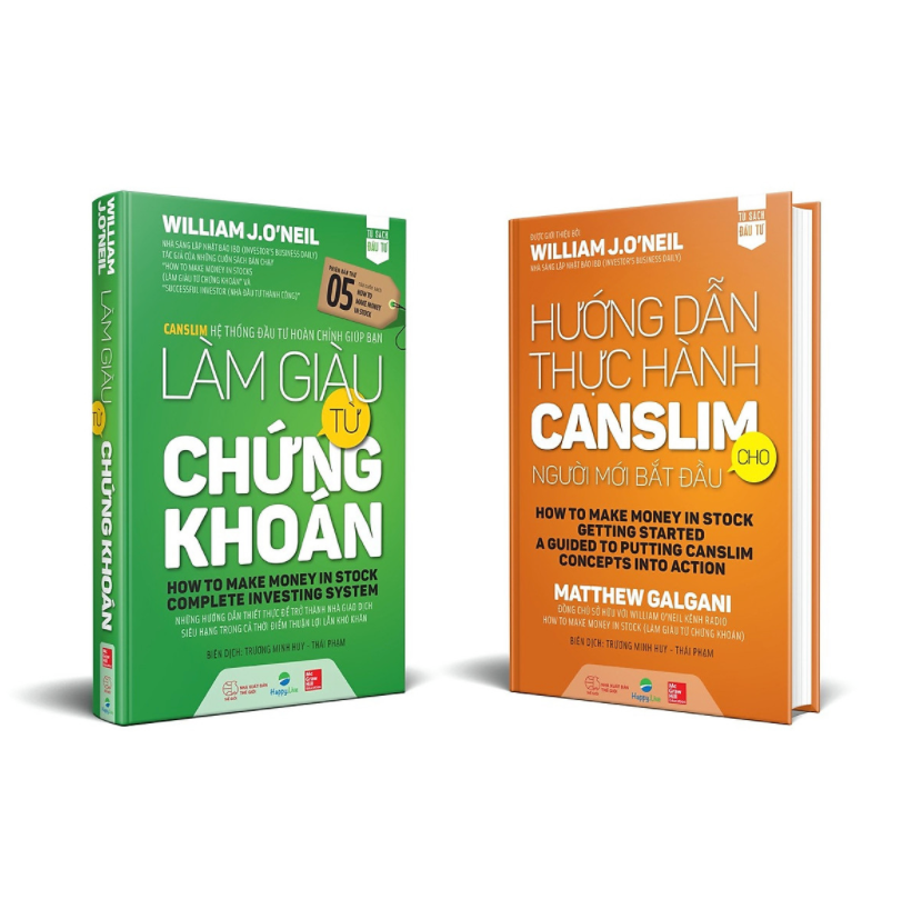 Bộ sách Làm Giàu Từ Chứng Khoán (How To Make Money In Stock) phiên bản mới + Hướng Dẫn Thực Hành CANSLIM Cho Người Mới Bắt Đầu