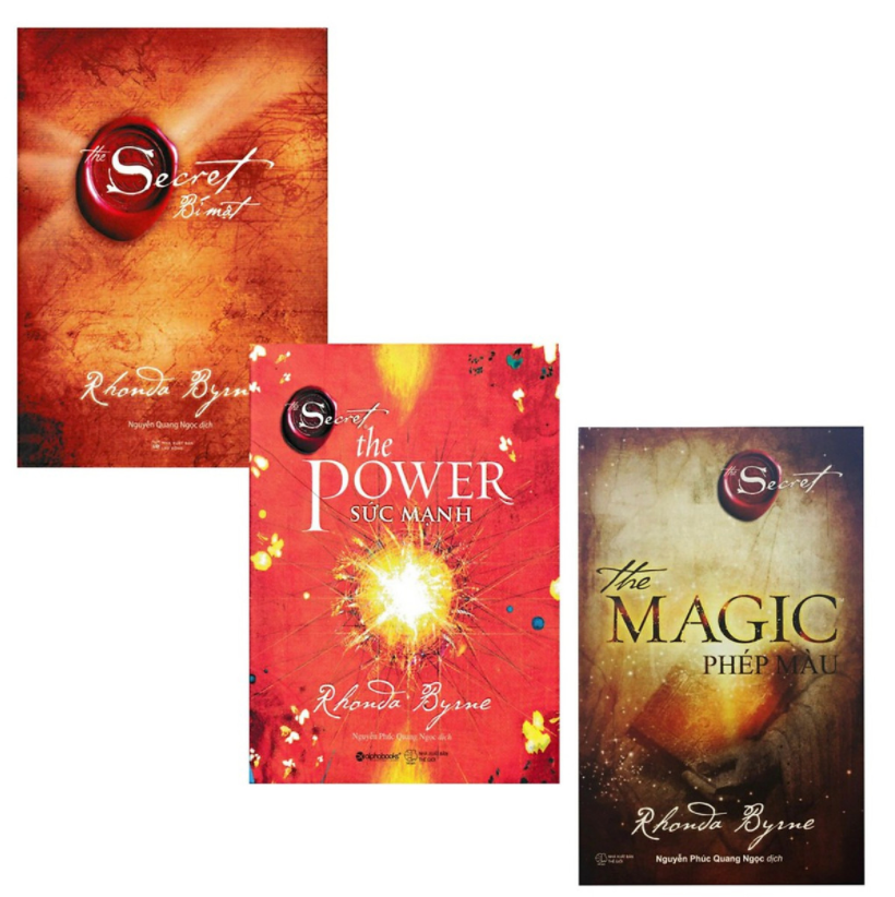 Combo 3 quyển The Secret bí mật + The Secret the Power-sức mạnh + The Magic Phép màu