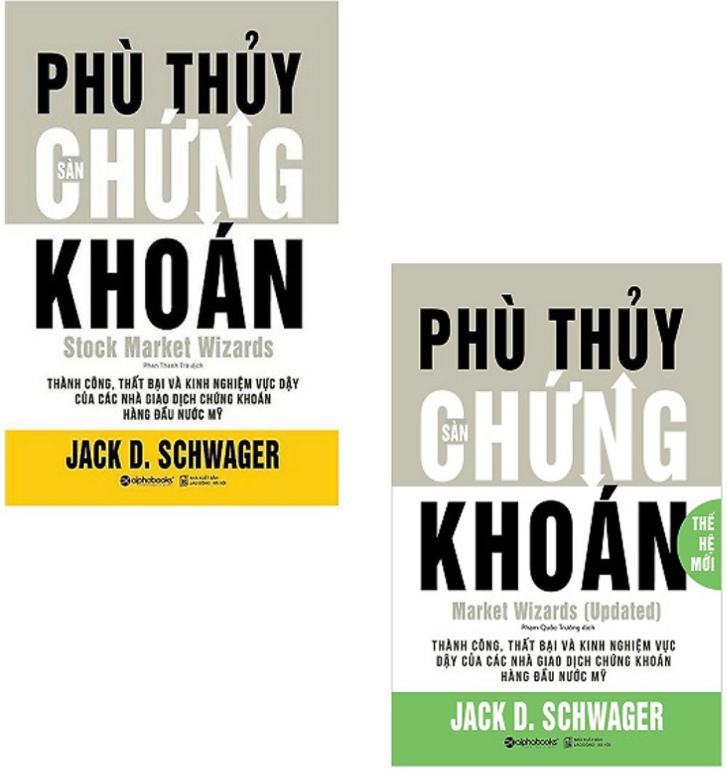 Bộ 2 cuốn sách về Phù Thủy Chứng Khoán: Phù Thủy Sàn Chứng Khoán - Phù Thủy Sàn Chứng Khoán Thế Hệ Mới